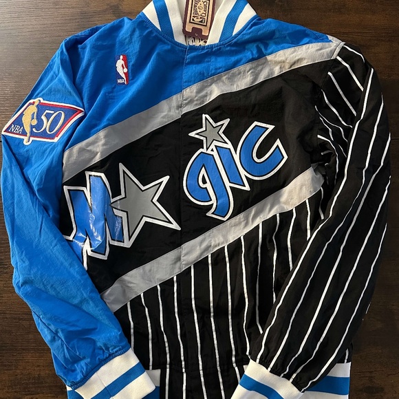 MITCHELL & NESS NBA AUTHENTIC WARM UP JACKET ORLANDO MAGIC 1996-97 NBA 50 (36 S)